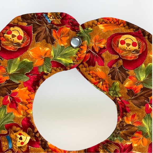 Lot/3 Handmade Holiday Season Baby Bibs - Picture 7 of 14